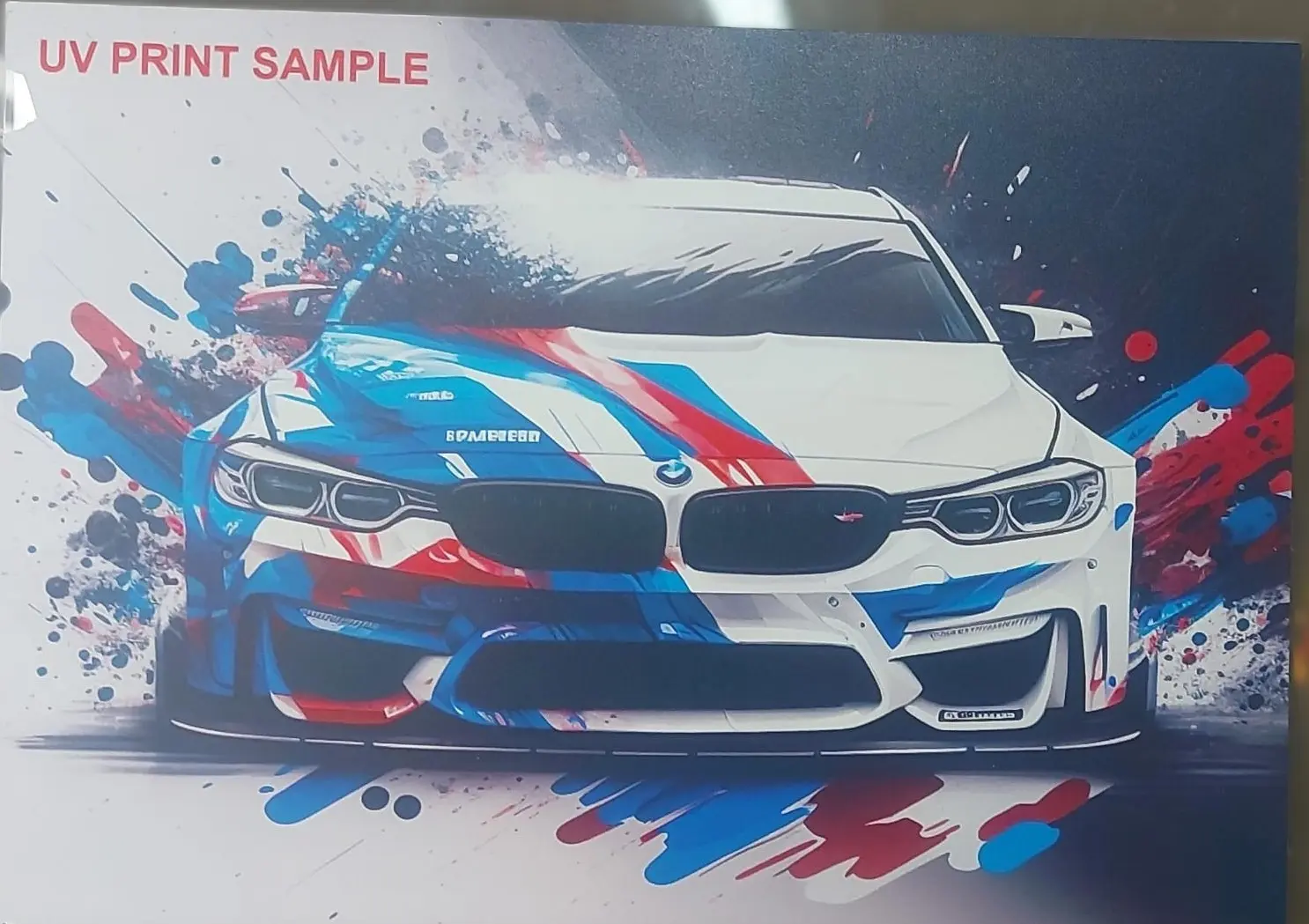 UV flatbed printing on rigid surfaces — Latest Signs and Draw Sharjah